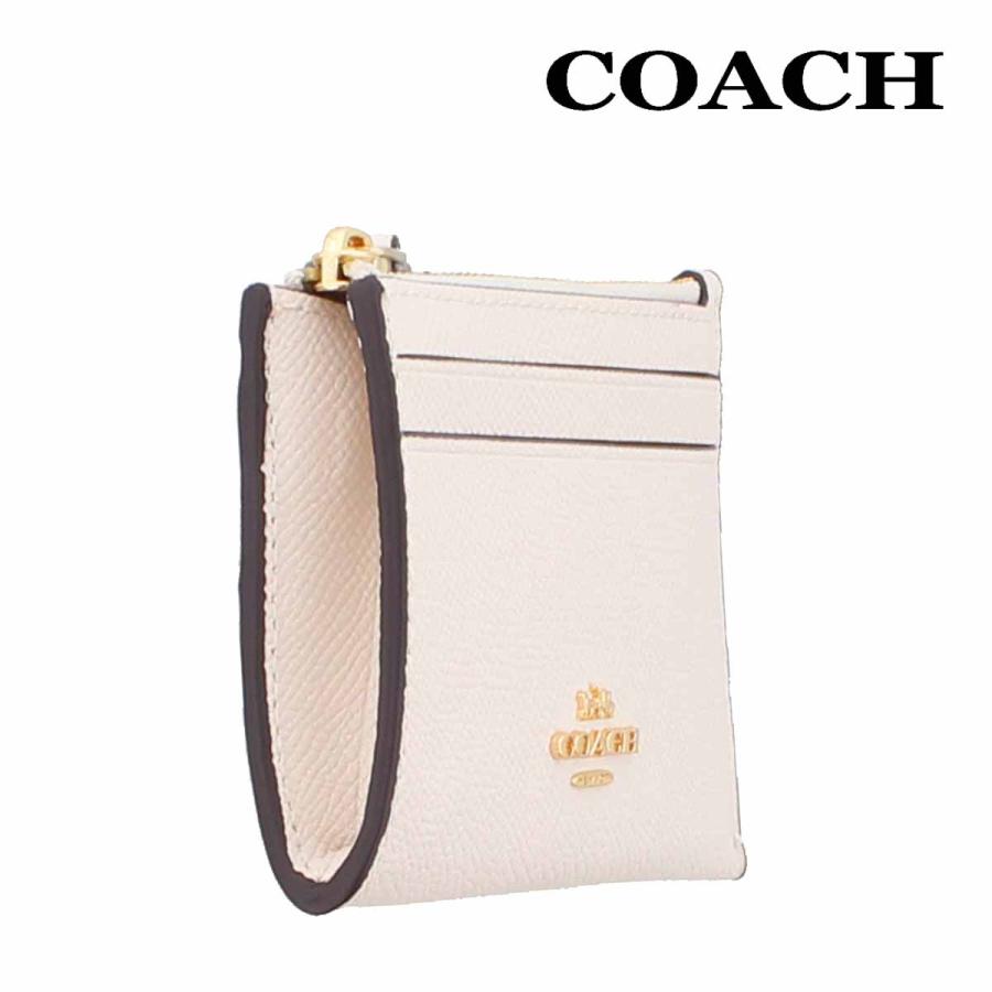 COACH コーチ キーポーチ コインケース 88250 チョーク ラグジュアリー 
