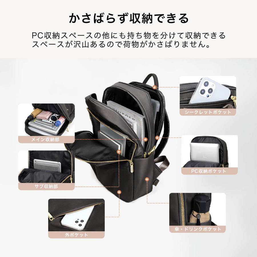 PC収納 リュック パソコンリュック 14インチ 通勤バッグ PC収納 リュック パソコンリュック 14インチ 通勤バッグ