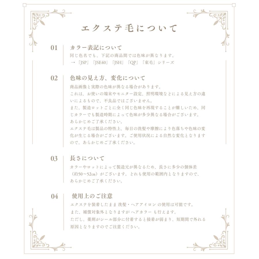 シールエクステ 約50cm 10シート(20本分) 人毛エクステ エクステ