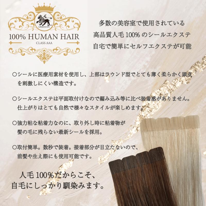 シールエクステ 約50cm 1シート(2本分) 人毛エクステ エクステ シールエクステ 約50cm 1シート(2本分) 人毛エクステ エクステ