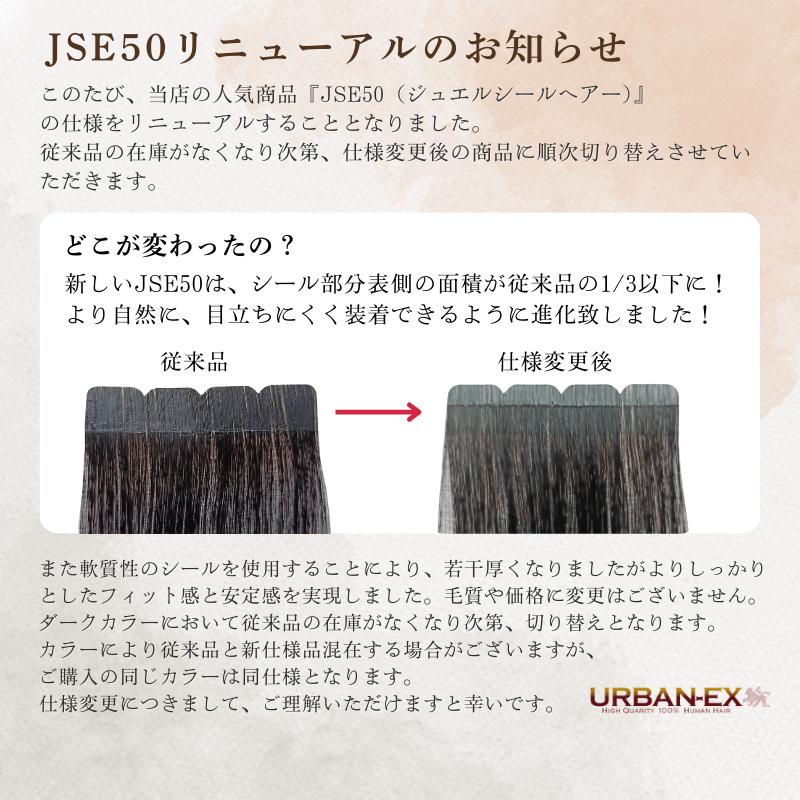 シールエクステ 約50cm 1シート(2本分) 人毛エクステ エクステ