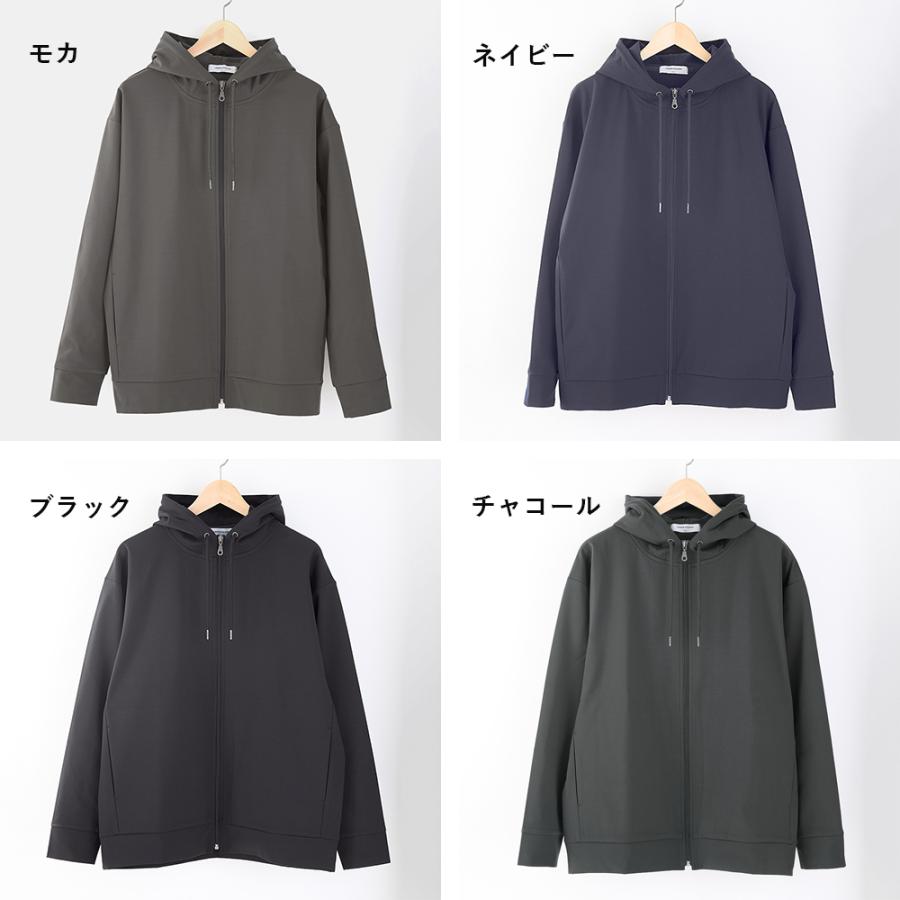 URBAN SQUARE パーカー メンズ ストレッチ 吸汗速乾 軽い 家庭洗濯