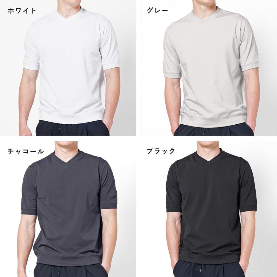 URBAN SQUARE（アーバンスクエア） Tシャツ メンズ 半袖 Vネック 接触