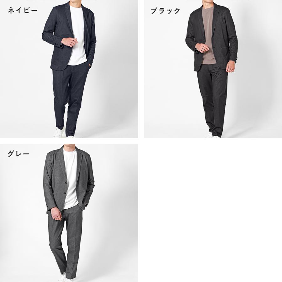 URBAN SQUARE セットアップ メンズ 2点セット デニムライク URBAN SQUARE セットアップ メンズ 2点セット デニムライク