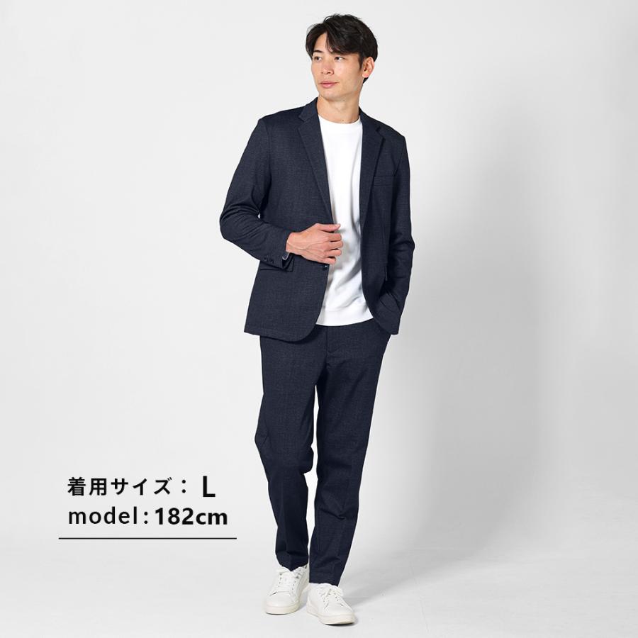 スラックス メンズ 裏起毛 ビジネス 洗える 冬 秋 ノータック