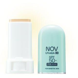 NOV（ノブ） 日焼け止め UVスティックEX 50 化粧品 下地 ファンデ