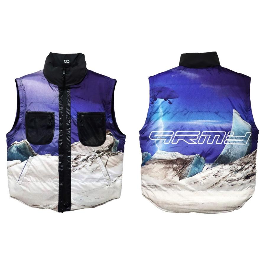 グライミー GRIMEY SIGHTING IN VOSTOK PUFFY JACKET リバーシブル 