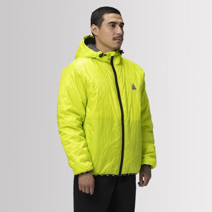 HUF（ハフ） HUF POLYGON QUILTED JACKET 中綿 キルティング 