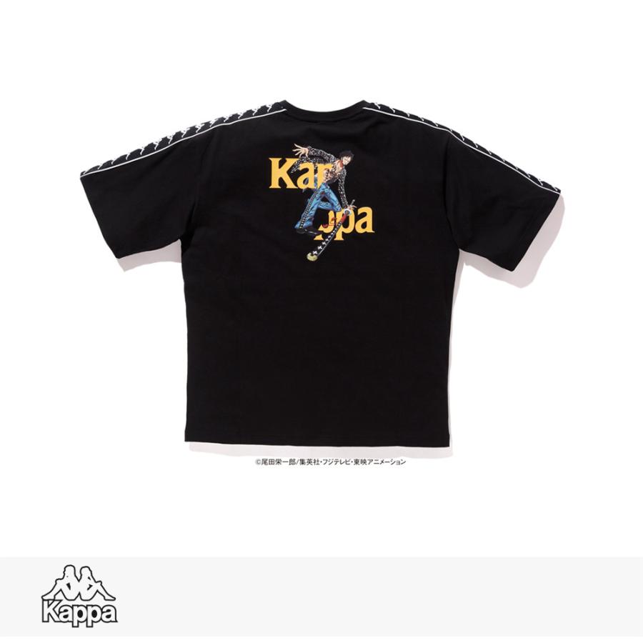 カッパ Kappa One Piece Law Tee Tシャツ 半袖 ショートスリーブ ワンピース コラボ トラファルガー ロー ロゴ ワッペン ブラック 黒 ユニセックス Kla52ts53 Urban Cyco Store 通販 Yahoo ショッピング