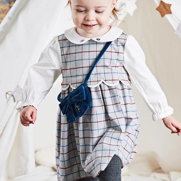 子供服 ベビー ワンピース キッズ 長袖 コットン 女の子 チェック 襟付き セミフォーマル 春 秋 冬 Db デイブベラ Db アーバン ミニ スタイル 通販 Yahoo ショッピング