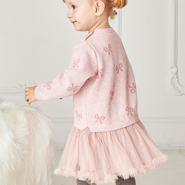 ワンピース 長袖 ニット チュールスカート Aライン キッズ ベビー 春 秋 70 80 90 100 110 1 130 Cm Dbz Dave Bella デイブ ベラ Dbz アーバン ミニ スタイル 通販 Yahoo ショッピング