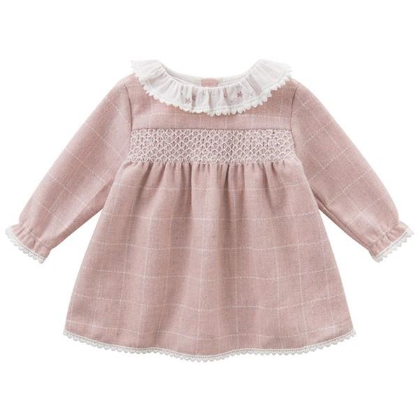 女の子 ワンピース 長袖 Aライン 冬 秋 春 キッズ ベビー 子供服 チェック 入園式 70 80 90 100 110 1 130cm Www Workplace No