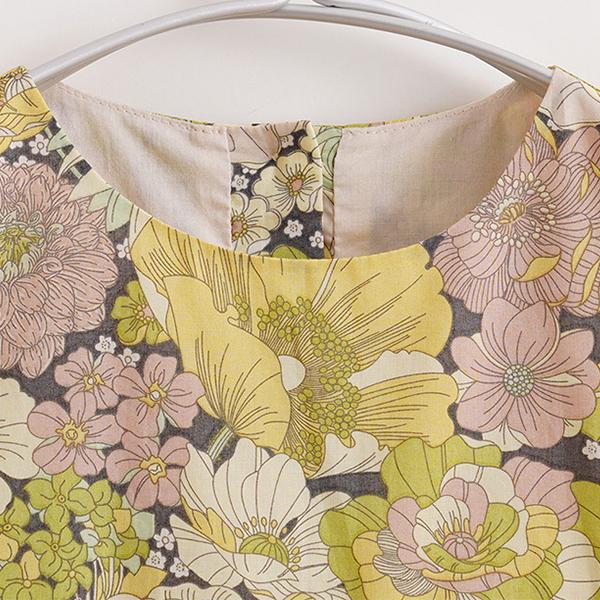 子供服 ワンピース 花柄 半袖 Aライン 夏 パフスリーブ ランタンスリーブ キッズ ベビー 80 90 100 110 1 130 Cm Tq Marc Janie Tq アーバン ミニ スタイル 通販 Yahoo ショッピング