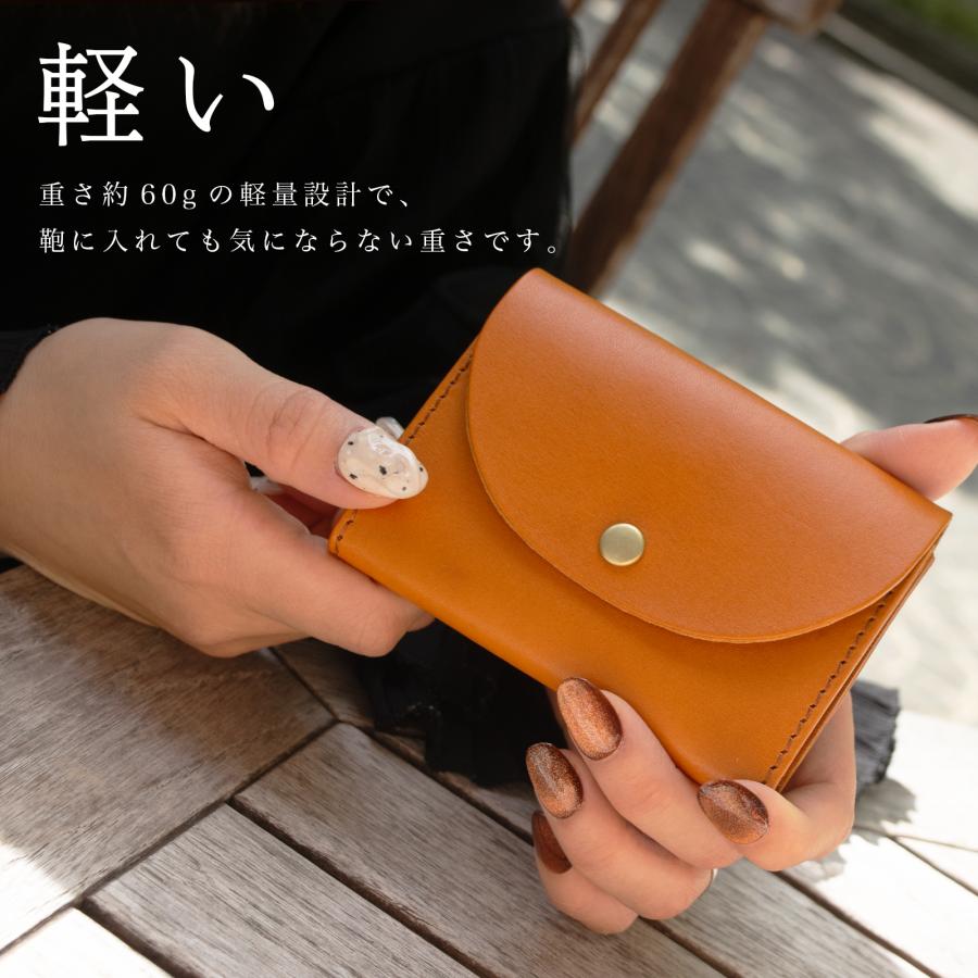 栃木レザー 小さい財布 / レディース メンズ ミニウォレット