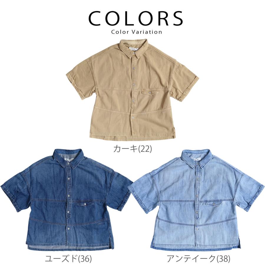 ANTGAUGE（アントゲージ） シャツジャケット ロールアップシャツ 半袖 
