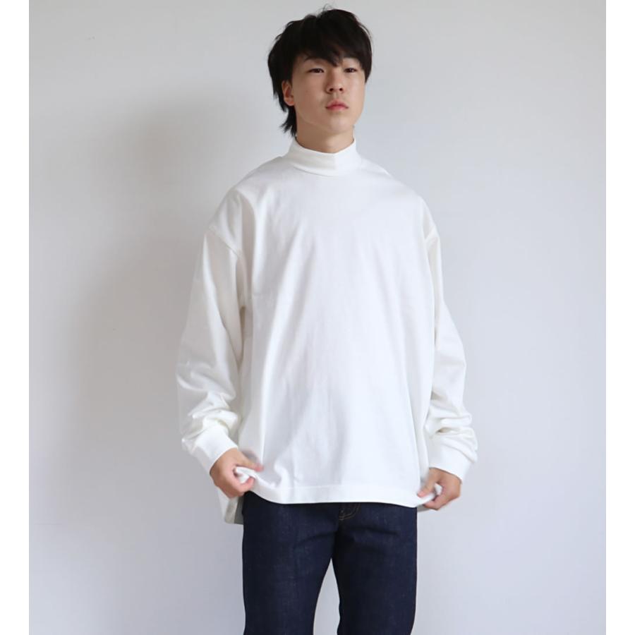 Audience（オーディエンス） モックネック バルーン 長袖Tシャツ