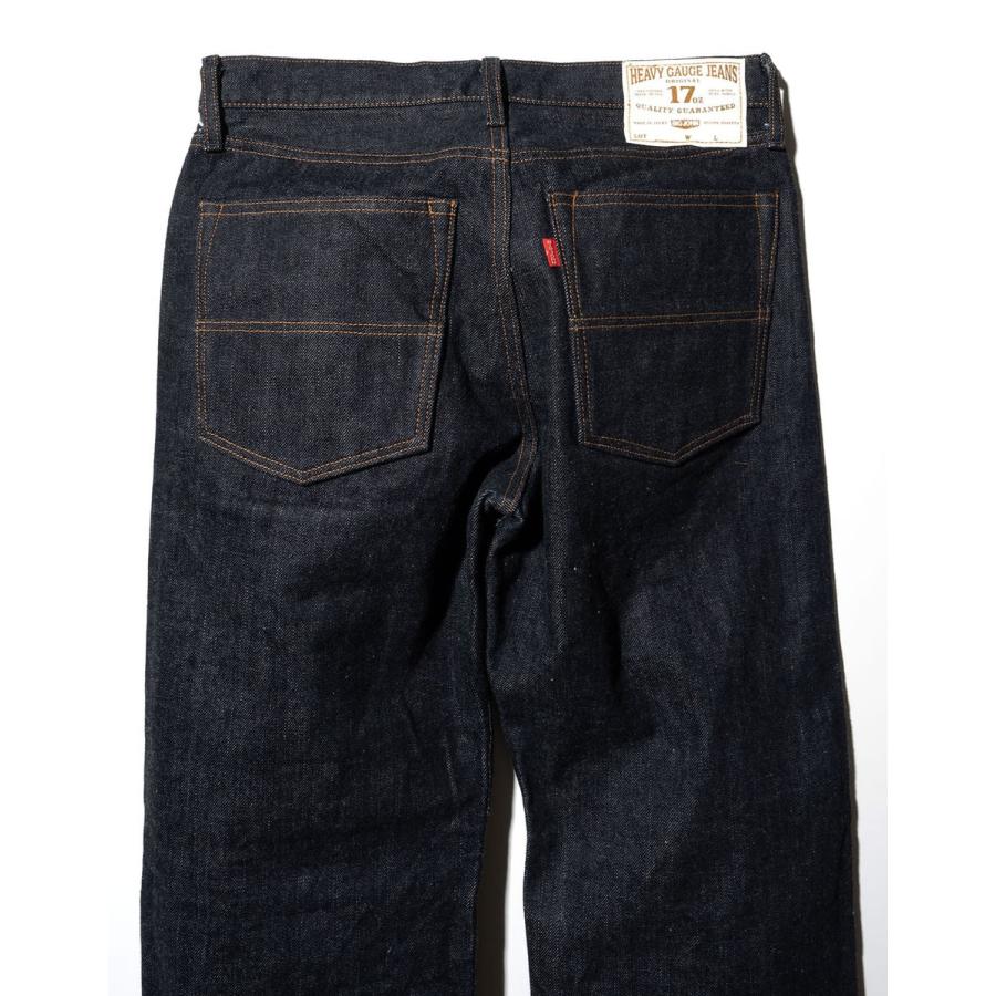 [希少]BIG JOHN ストレートジーンズ USA製 タロンジップ 片耳 Big John 17oz ヘビーゲージジーンズ ビッグジョン デニムパンツ