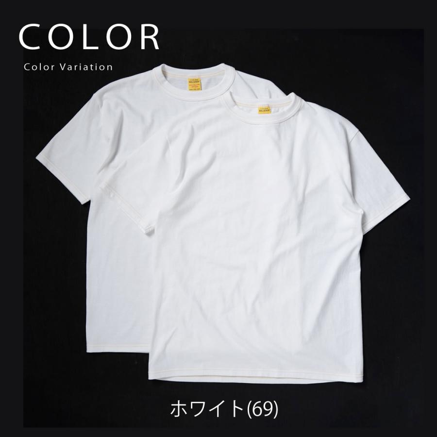 2枚組 パックTシャツ ビッグジョン 2パック 半袖 Tシャツ 吊り編み機で編み立てた風合い豊かな特別なTシャツ BIG JOHN_bjn_mib | Big John | 03