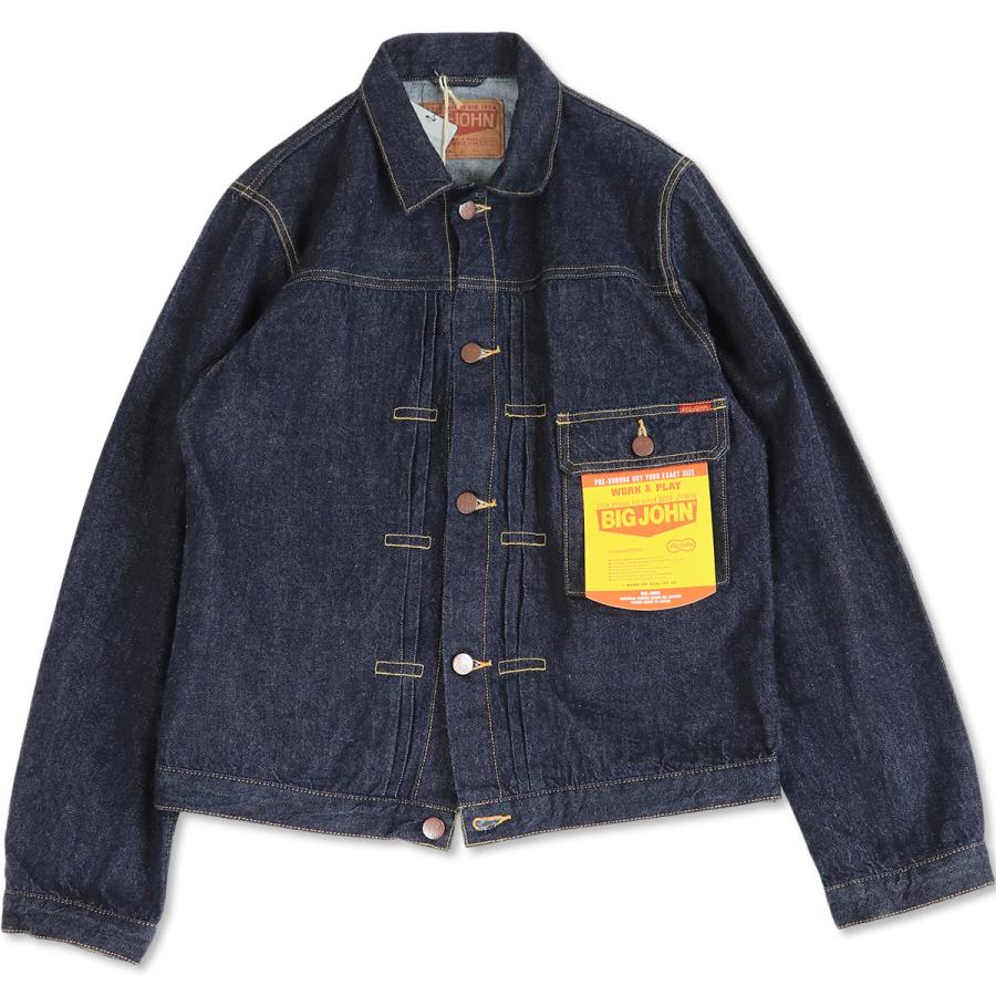 BIG JOHN SL ビンテージ 60’sクラシックデニムジャケット新品未使用 楽天市場】BIG JOHN ビッグジョン デニムジャケット メンズ SL