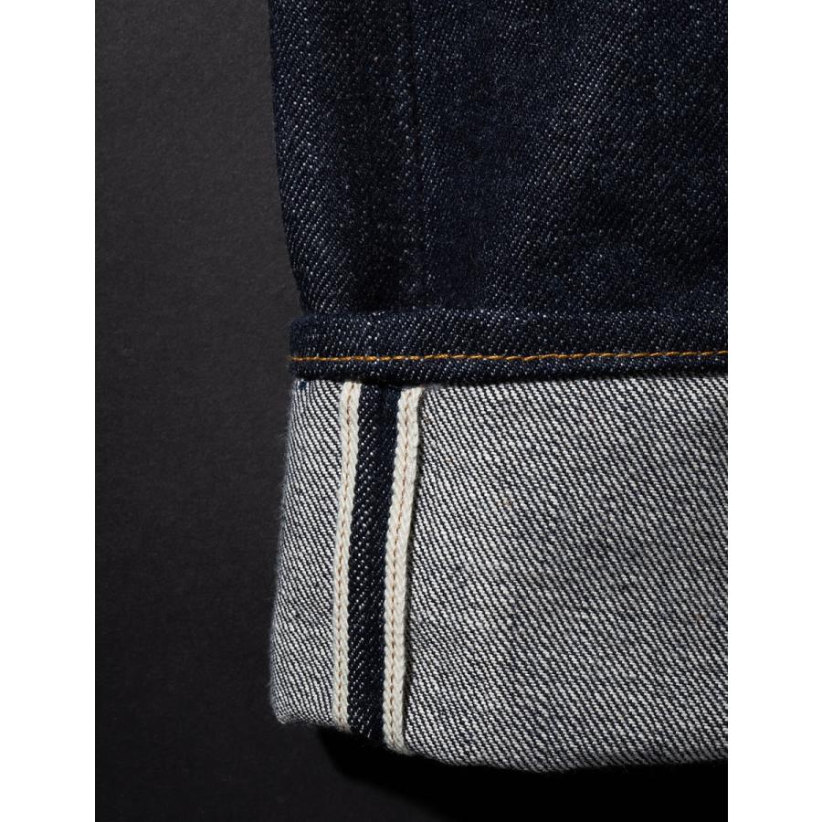 レアジーンズ ビッグジョン 15.5oz 藍聖セルビッチデニム リジッド 坂本デニム 生デニム BIG JOHN RARE JEANS 未洗い ストレート ボタンフライ_bjn_mpj | Big John | 08