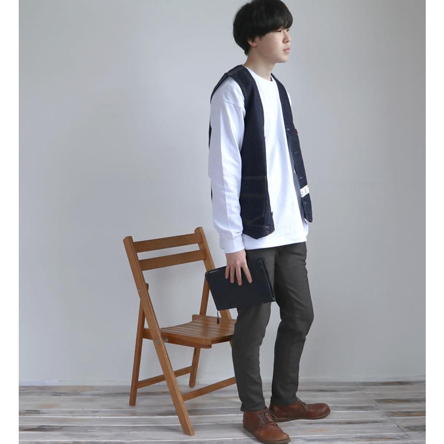 ビッグジョン デニム＆アソート生地ブックカバー BIG JOHN 大 ワンウォッシュ インディゴブルー 定番 日本製 単行本 新書 BIGJOHN 日本製 手帳カバー_bjn_zso | Big John | 06