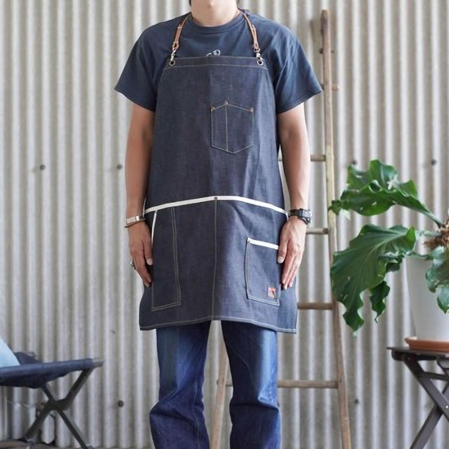 Big John カフェエプロン ビッグジョン BIG JOHN ワークエプロン