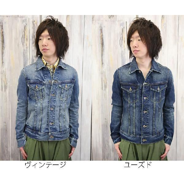 BIG SMITH ビッグスミス ユーズド加工デニムジャケットGジャン BIG SMITH ビッグスミス ユーズド加工デニムジャケットGジャン