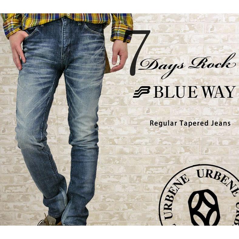 BLUE WAY デニム BLUE WAY（ブルーウェイ） ジーンズ 7Days Rock オーバーエイジング