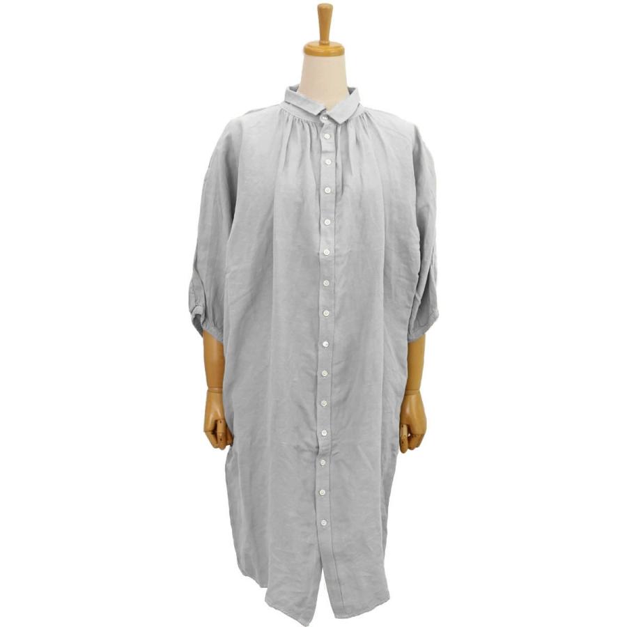 Brocante ドミンゴ ブロカント DMG リネン グランシャツ ワンピース