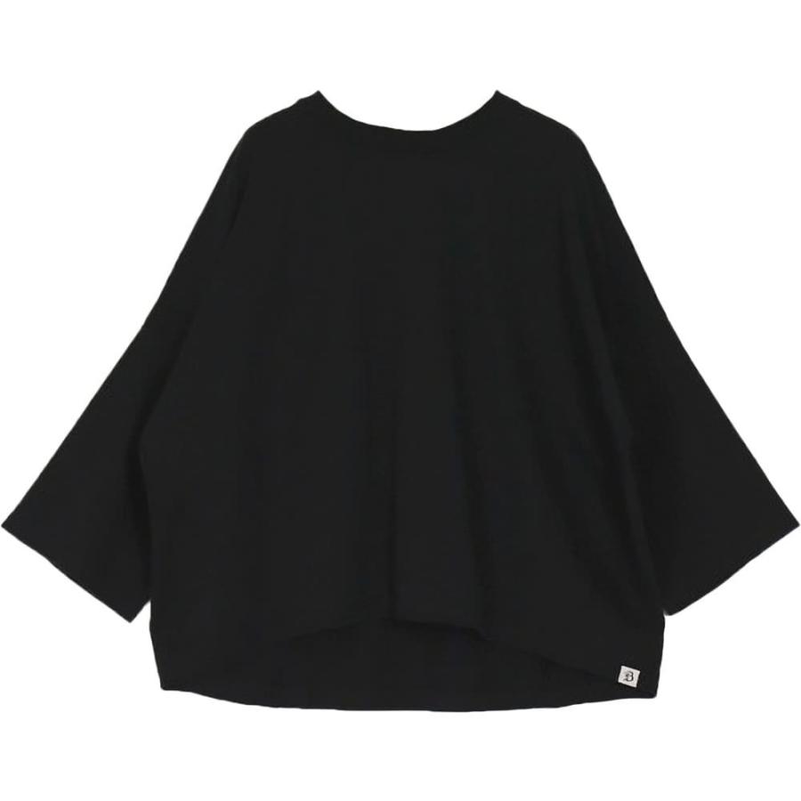 Brocante ブロカント リネン混 コクーンサロペット 2 黒 ゆったり Brocante ブロカント ヴィンテージ天竺 ココンロン Tシャツ 39-158n/39