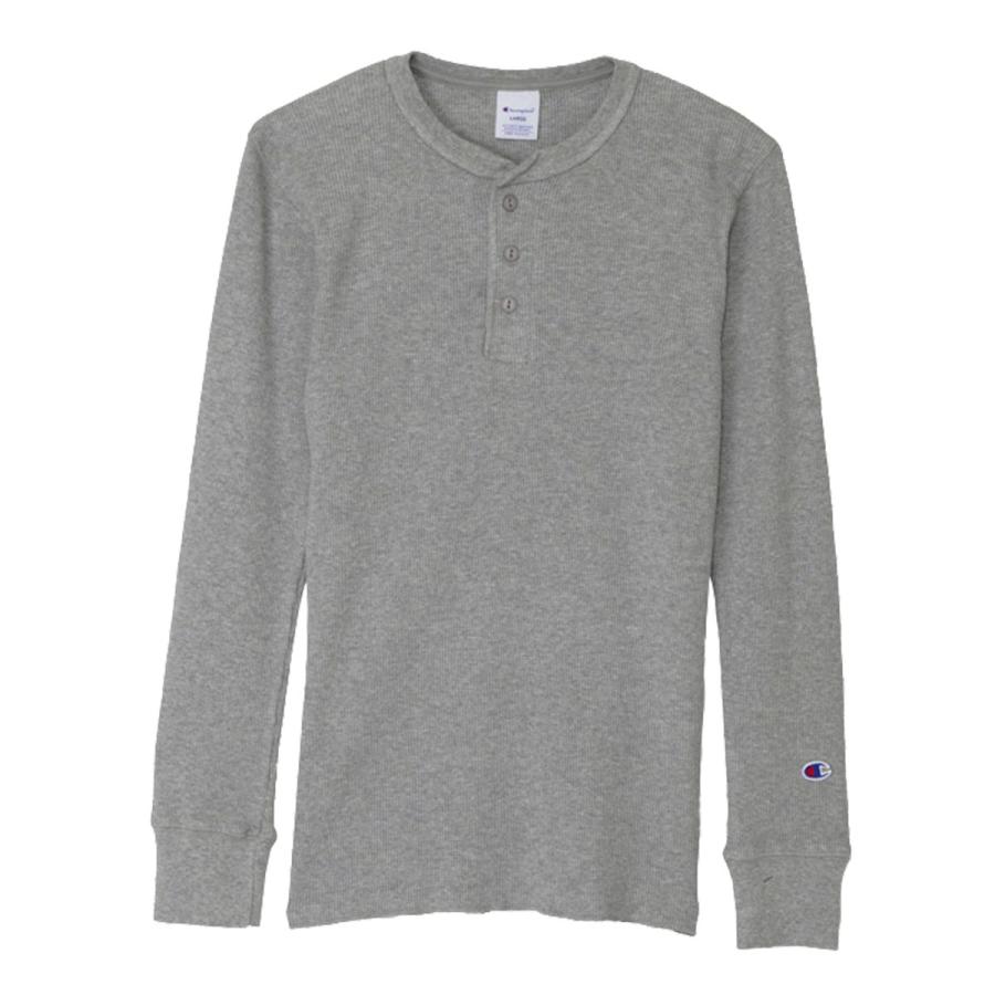 Champion（チャンピオン） ヘンリーネックロングスリーブTシャツ