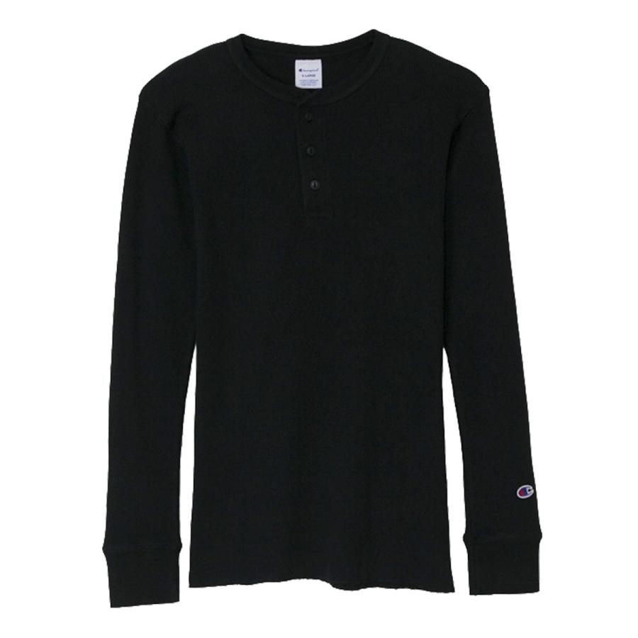 Champion（チャンピオン） ヘンリーネックロングスリーブTシャツ 
