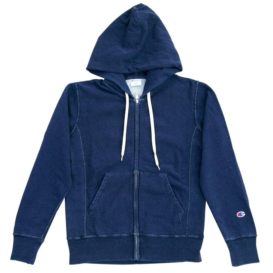 Champion チャンピオン パーカー champion インディゴ染め 長袖