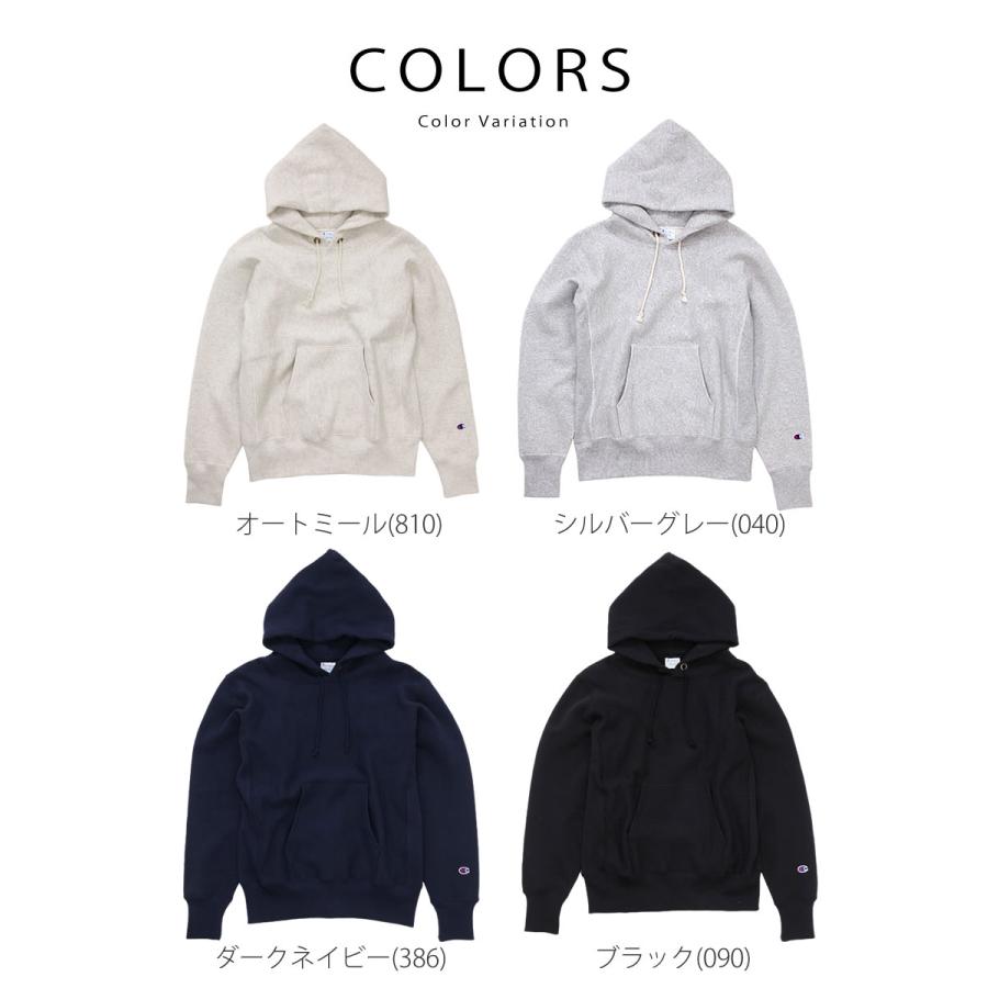 Champion Reverse Weave パーカー L グレー NAVY Champion チャンピオン リバースウィーブ パーカー usa企画