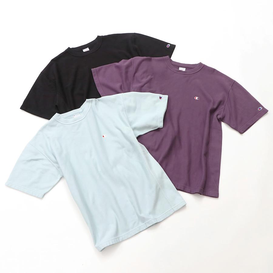 チャンピオン リバースウィーブ クルーネック 半袖 スウェット Champion Champion チャンピオン リバースウィーブ クルーネック 半袖