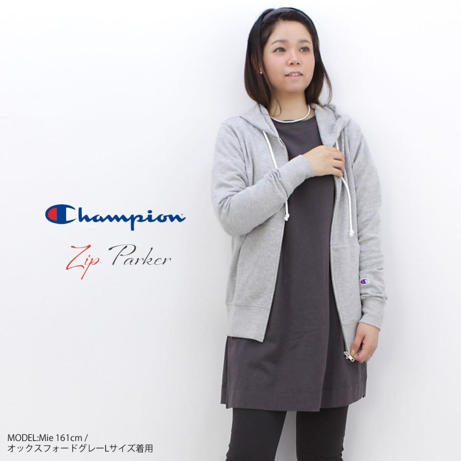 Champion（チャンピオン） ウィメンズ 長袖 ジップスウェットパーカー