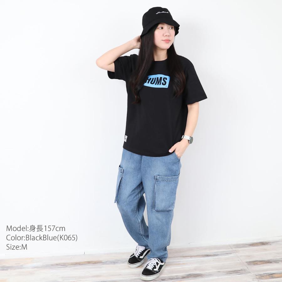 チャムス Tシャツ CHUMS チャムスロゴTシャツ Logo T-Shirt レディース メンズ ユニセックス トップス アメカジ バックプリント フェス 春夏スタイル｜urbene｜09