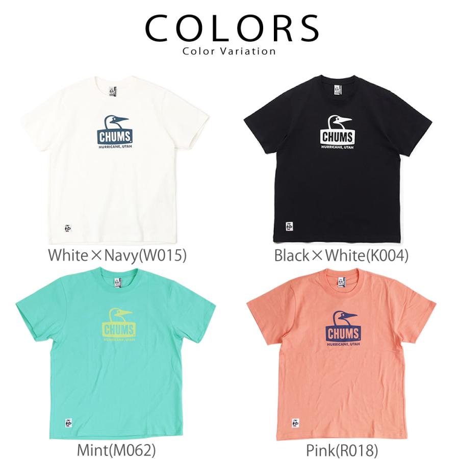 CHUMS チャムス Tシャツ ブービーフェイス レディース メンズ