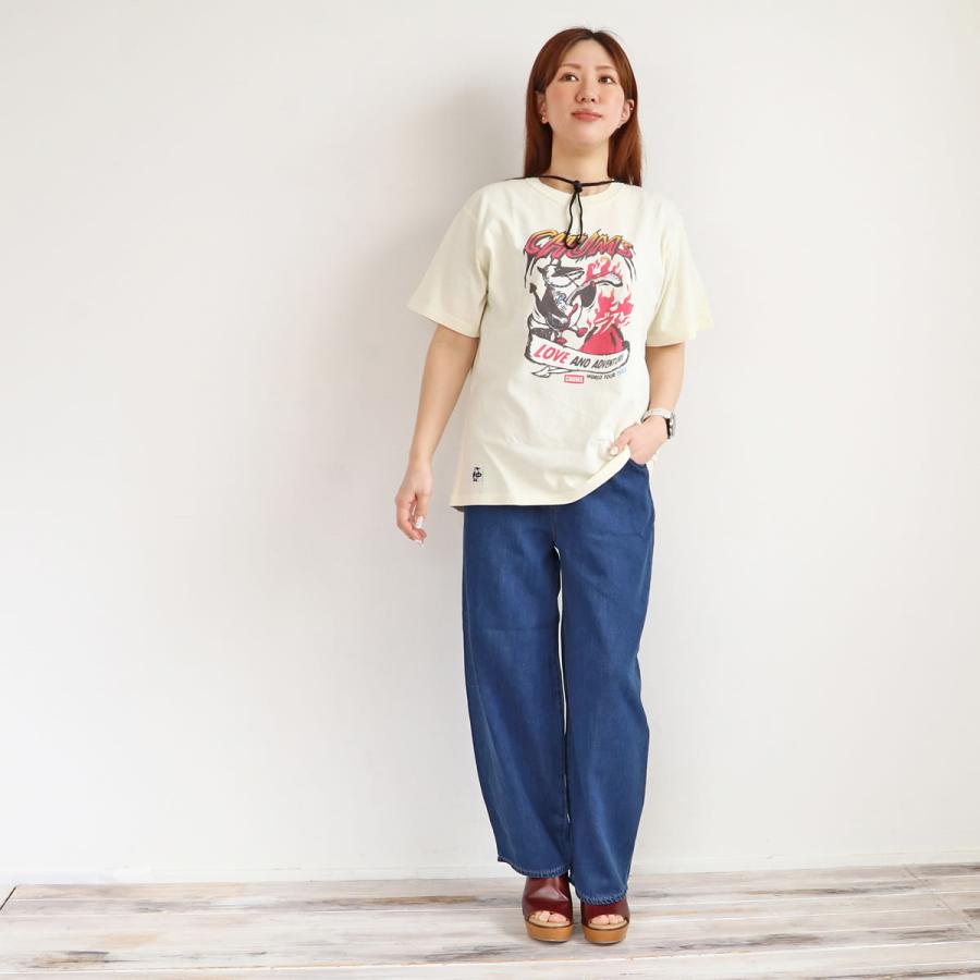 CHUMS（チャムス） Tシャツ 半袖Tシャツ 70年代 メタルバンド Tシャツ