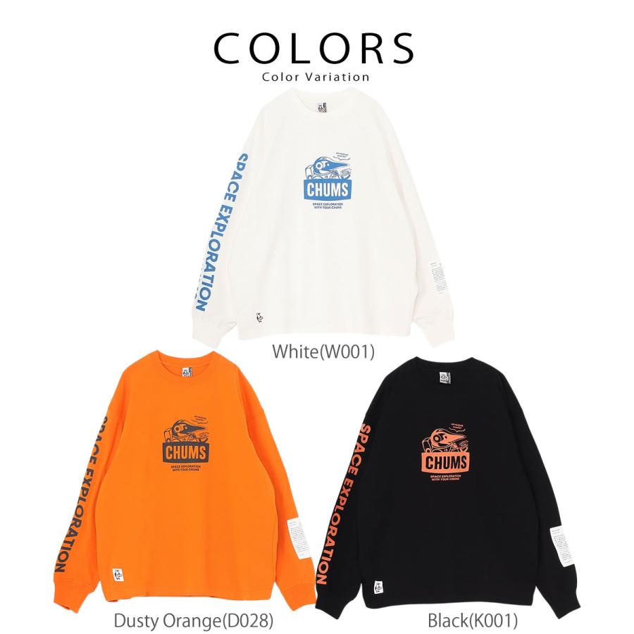 CHUMS（チャムス） 長袖Tシャツ スペースブービーロングTシャツ