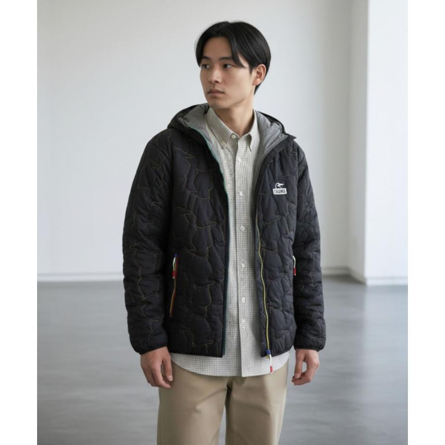 CHUMS（チャムス） ブービーステッチパテッドパーカー 軽量 防寒 中綿