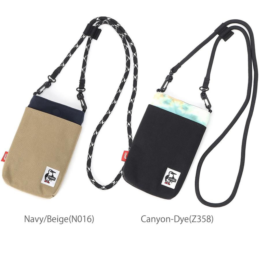 CHUMS（チャムス） スマホ iPhoneケース ロープショルダーポーチ