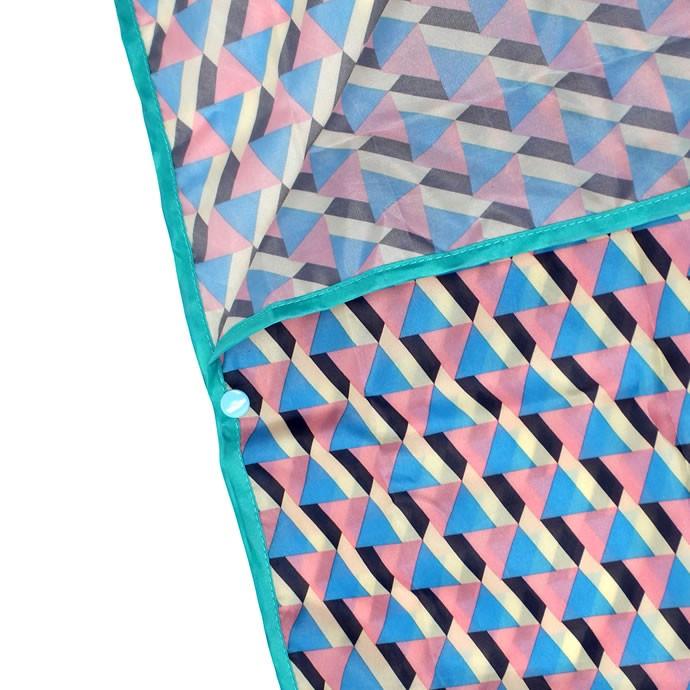 Danke ダンケ レインポンチョ ピンクトライアングルチェック レインケープ Rain Cape レインコート かっぱ 雨 レインウエア おしゃれ Danke Dwz 6 23 ジーンズ カジュアル アーベン 通販 Yahoo ショッピング