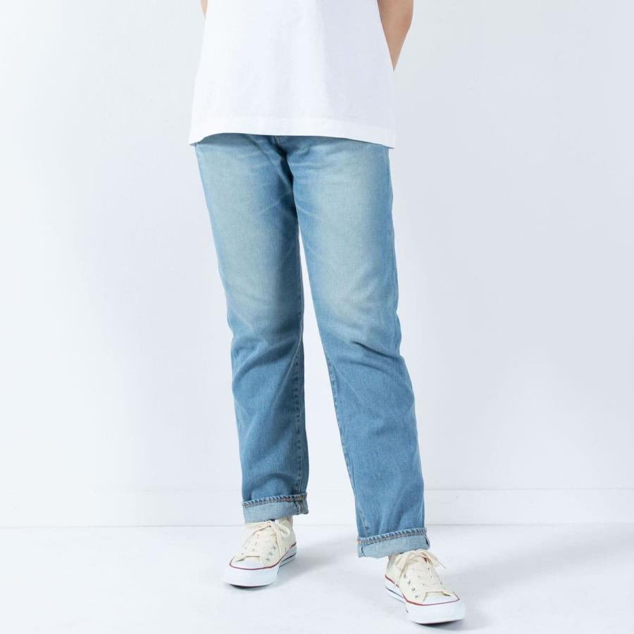 DEEP BLUE（ディープブルー） 甘織デニムボーイフレンド フルレングス