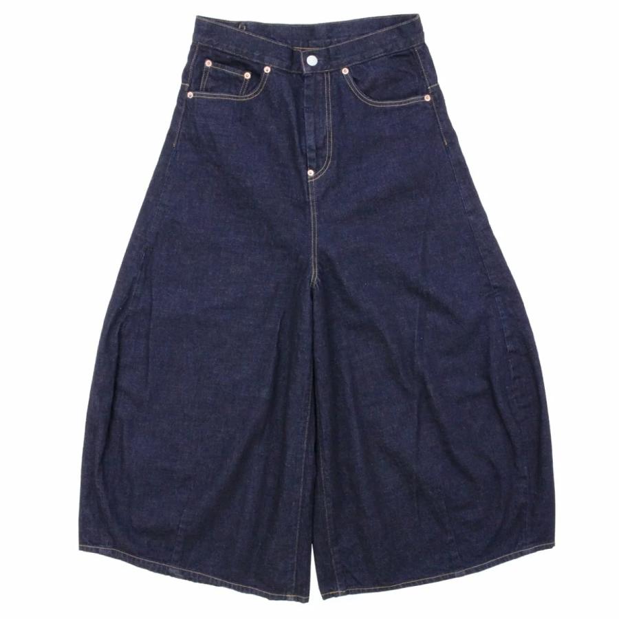 キャピタル、デニムアミッシュパンツ、ガウチョS DEEP BLUE（ディープブルー） ジーンズ ビンテージ ルーズ デニム