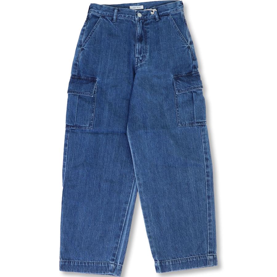 DEEP BLUE カーゴジーンズ ディープブルー ユーズド加工 カーゴ DEEP BLUE カーゴジーンズ ディープブルー ユーズド加工 カーゴ