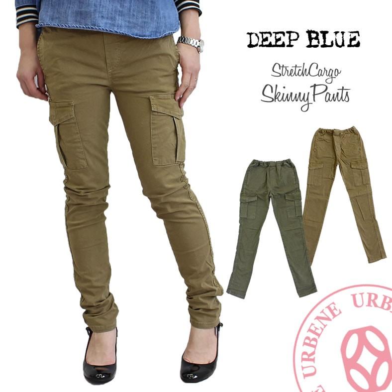 DEEP BLUE BFパンツ美品 ★本日限定特別値引 ¥9800→¥8000 DEEP BLUE（ディープブルー） ストレッチ スキニーレギンスパンツ