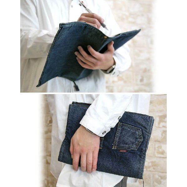 Denime（ドゥニーム） デニムB5サイズノートカバー メンズ おしゃれ