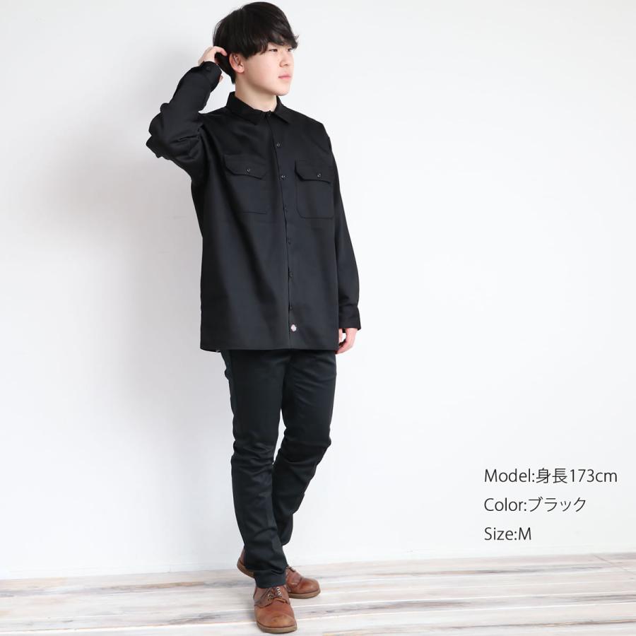 Dickies（ディッキーズ） ワークシャツ Dickies TCツイル ロング