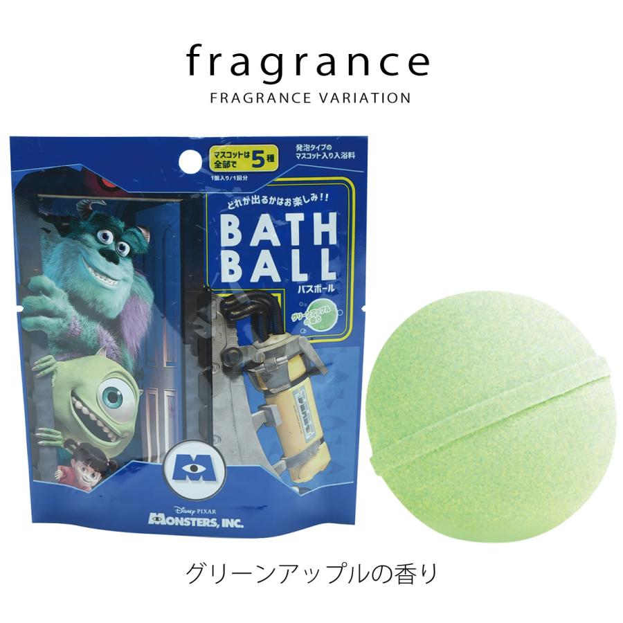 ノルコーポレーション モンスターズインク バスボール マスコット入り